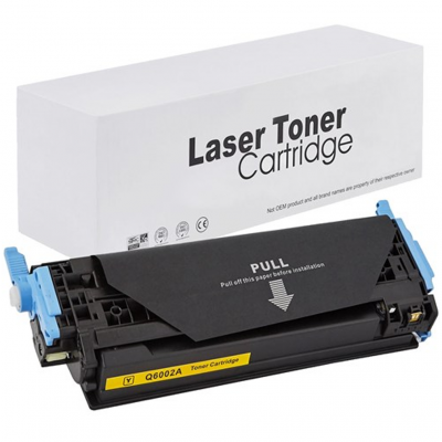 Toner Hp 124A (Q6002A) compatibile Giallo Toner Hp 124A (Q6002A) compatibile Giallo