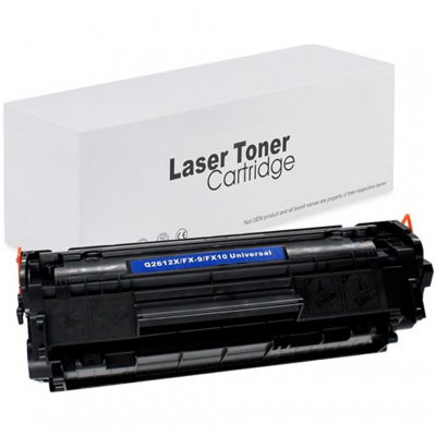 Toner HP 12X Q2612X Nero compatibile alta capacità Toner HP 12X Q2612X Nero compatibile alta capacità