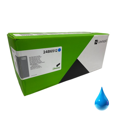 Toner Lexmark 24B6512 Ciano originale Toner Lexmark 24B6512 Ciano originale