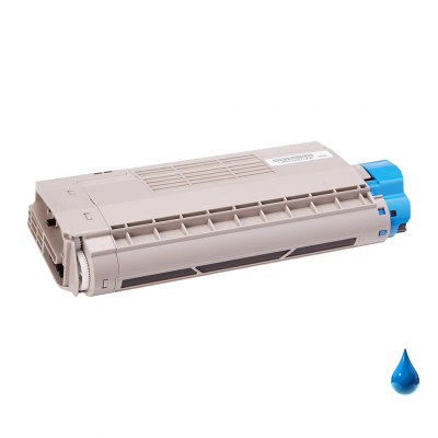 Toner compatibile Oki 44318619 Ciano Toner compatibile Oki 44318619 Ciano