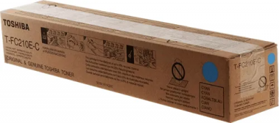 Toner originale ciano Toshiba T-FC210E-C (6AJ00000268) Toner originale ciano Toshiba T-FC210E-C (6AJ00000268)