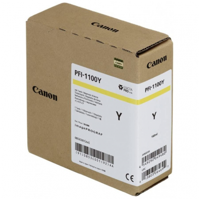 Canon cartuccia originale Giallo PFI-1100Y 0853C001 Canon cartuccia originale Giallo PFI-1100Y 0853C001