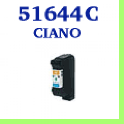 Cartuccia HP 44C (51644C) Ciano compatibile Cartuccia HP 44C (51644C) Ciano compatibile