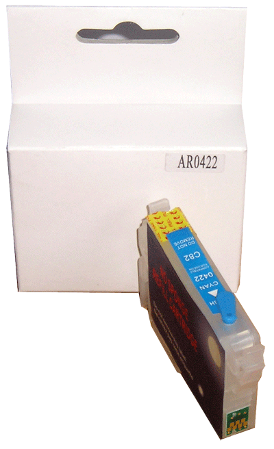 Cartuccia Epson T0422 Ciano ricaricabile (C13T04224020) Cartuccia Epson T0422 Ciano ricaricabile (C13T04224020)