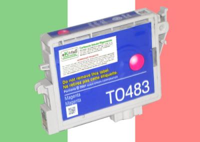 Cartuccia Epson T0483 (C13T04834020) Magenta rigenerata Cartuccia Epson T0483 (C13T04834020) Magenta rigenerata