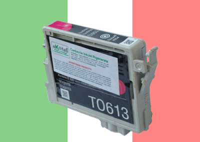 Cartuccia Epson T0613 (C13T06134020) Magenta rigenerata Cartuccia Epson T0613 (C13T06134020) Magenta rigenerata
