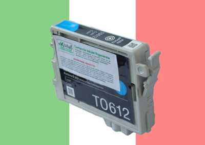 Cartuccia Epson T0612 (C13T06124020) Ciano rigenerata Cartuccia Epson T0612 (C13T06124020) Ciano rigenerata