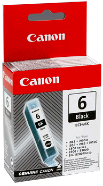 Canon Cartuccia originale Nero BCI-6BK (4705A002AB/BCI6BK)