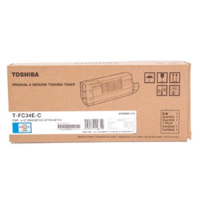 Toner originale ciano Toshiba T-FC34EC (6A000001524) Toner originale ciano Toshiba T-FC34EC (6A000001524)