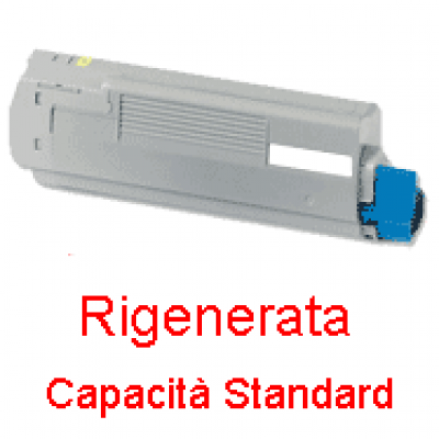 Toner compatibile OKI 43487709 Giallo Toner compatibile OKI 43487709 Giallo