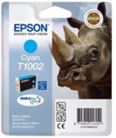 Epson Cartuccia Originale Ciano T1002 (C13T10024020) Epson Cartuccia Originale Ciano T1002 (C13T10024020)