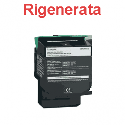 Toner Lexmark C540H1KG Nero compatibile Toner Lexmark C540H1KG Nero compatibile