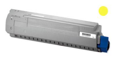 Toner compatibile OKI 44643001 Giallo Toner compatibile OKI 44643001 Giallo