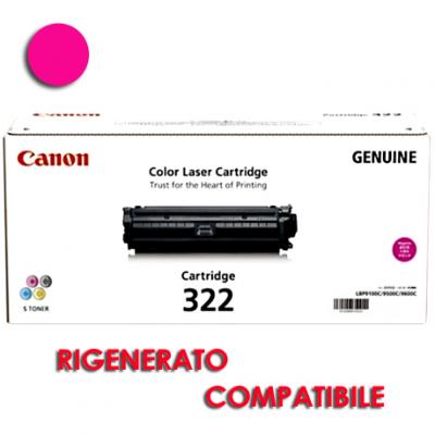 Toner compatibile Canon 322M (CRG322M) Magenta Toner compatibile Canon 322M (CRG322M) Magenta