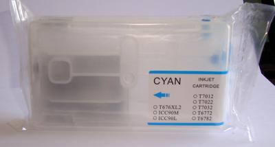 Cartuccia Epson T7012 Ciano ricaricabile (C13T70124010) Cartuccia Epson T7012 Ciano ricaricabile (C13T70124010)