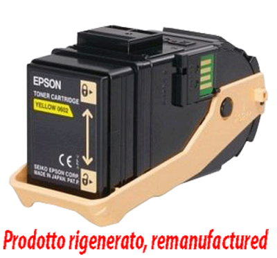 Toner compatibile Epson 0602 (S050602/C13S050602) Giallo Toner compatibile Epson 0602 (S050602/C13S050602) Giallo