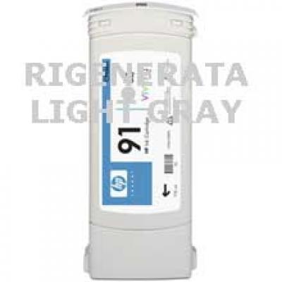 Cartuccia HP 91 GYL (C9466A) Grigio Light rigenerata Cartuccia HP 91 GYL (C9466A) Grigio Light rigenerata