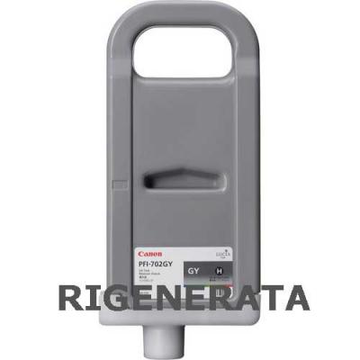 Cartuccia Canon PFI-702GY (2221B005) Grigio compatibile Cartuccia Canon PFI-702GY (2221B005) Grigio compatibile