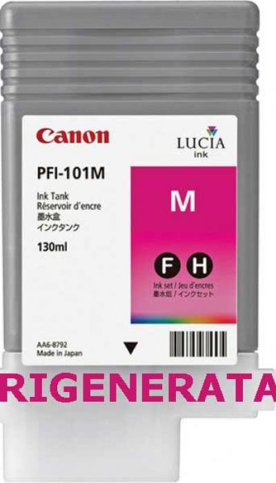 Cartuccia Canon PFI-101M (0885B001) Magenta compatibile Cartuccia Canon PFI-101M (0885B001) Magenta compatibile
