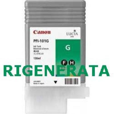 Cartuccia Canon PFI-101G (0890B001) Verde compatibile Cartuccia Canon PFI-101G (0890B001) Verde compatibile