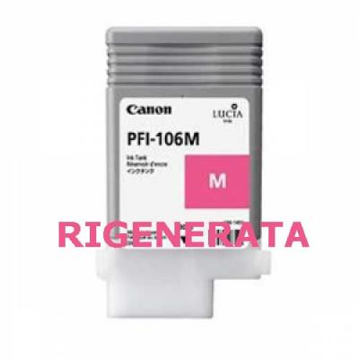 Cartuccia Canon PFI-106M (6623B001AA) Magenta rigenerata Cartuccia Canon PFI-106M (6623B001AA) Magenta rigenerata