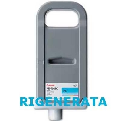 Cartuccia Canon PFI-704PC (3865B001) Ciano Photo compatibile Cartuccia Canon PFI-704PC (3865B001) Ciano Photo compatibile