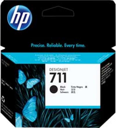 HP Cartuccia originale Nero 711 (CZ133A) HP Cartuccia originale Nero 711 (CZ133A)