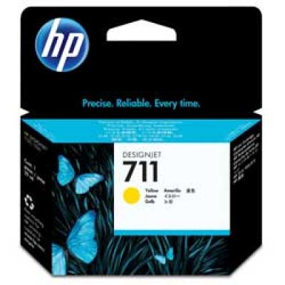 HP Cartuccia originale Giallo 711 (CZ132A)