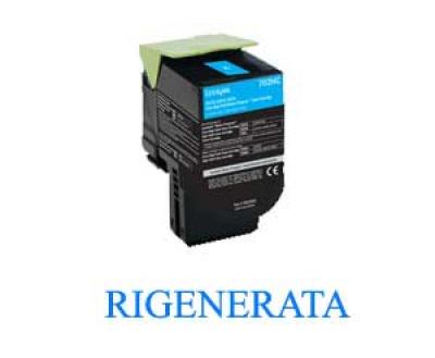 Toner Lexmark 802XC 80C2XC0 Ciano compatibile Toner Lexmark 802XC 80C2XC0 Ciano compatibile