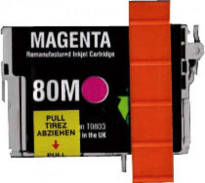 Cartuccia Epson T0803 (C13T08034021) Magenta rigenerata Cartuccia Epson T0803 (C13T08034021) Magenta rigenerata