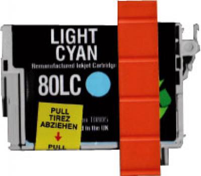 Cartuccia Epson T0805 (C13T08054021) Ciano Light rigenerata Cartuccia Epson T0805 (C13T08054021) Ciano Light rigenerata