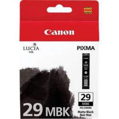 Canon cartuccia originale Nero Matte PGI-29MBK (4868B001) Canon cartuccia originale Nero Matte PGI-29MBK (4868B001)