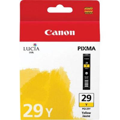 Canon cartuccia originale Giallo PGI-29Y (4875B001) Canon cartuccia originale Giallo PGI-29Y (4875B001)