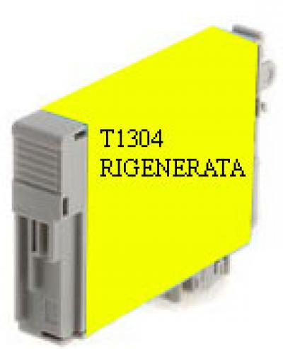 Cartuccia Epson T1304 (C13T13044012) Giallo rigenerata