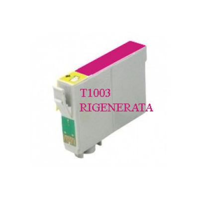 Cartuccia Epson T1003 (C13T10034020) Magenta rigenerata Cartuccia Epson T1003 (C13T10034020) Magenta rigenerata
