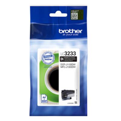 Brother cartuccia originale Nero LC-3233BK (LC3233BK) Brother cartuccia originale Nero LC-3233BK (LC3233BK)
