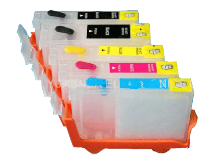 Cartucce Canon PGI-520BK CLI-521BK CLI-521C CLI-521M CLI-521Y offerte ricaricabili in offerta