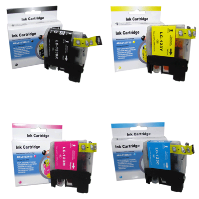 Offerte Cartucce Brother LC-123BK LC-123M LC-123Y LC-123C Offerte Cartucce Brother LC-123BK LC-123M LC-123Y LC-123C