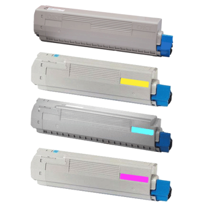 Kit 4 Toner rigenerati Oki 44844508 44844506 44844505 44844507 Kit 4 Toner rigenerati Oki 44844508 44844506 44844505 44844507