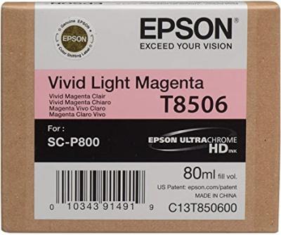 Epson cartuccia originale Magenta Light T8506 (C13T850600) Epson cartuccia originale Magenta Light T8506 (C13T850600)
