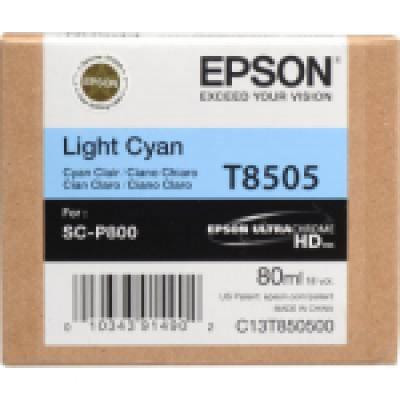 Epson cartuccia originale Ciano Light T8505 (C13T850500) Epson cartuccia originale Ciano Light T8505 (C13T850500)