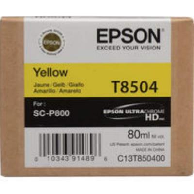 Epson Cartuccia Originale Giallo T8504 (C13T850400) Epson Cartuccia Originale Giallo T8504 (C13T850400)