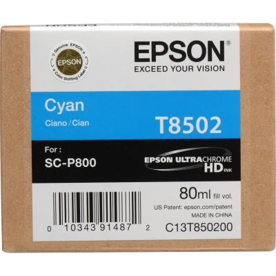 Epson cartuccia originale Ciano T8502 (C13T850200) Epson cartuccia originale Ciano T8502 (C13T850200)