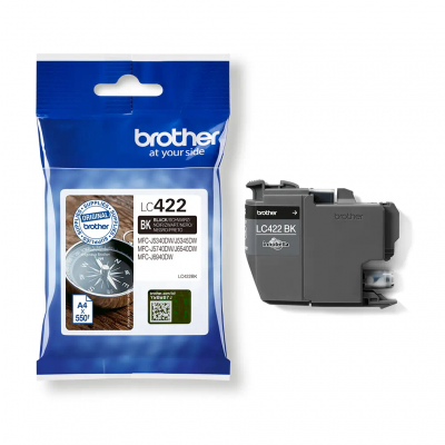 Brother Cartuccia Originale Nero LC422BK