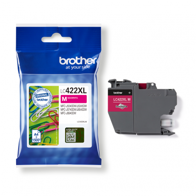 Brother Cartuccia Originale Magenta LC422XLM Alta Capacità
