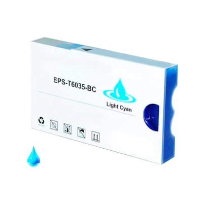Cartuccia Epson T6035 (C13T603500) Ciano Light compatibile Cartuccia Epson T6035 (C13T603500) Ciano Light compatibile