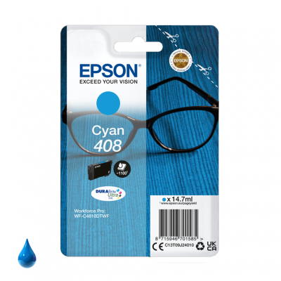Epson Cartuccia Originale CIANO 408 ( C13T09J24010 ) Epson Cartuccia Originale CIANO 408 ( C13T09J24010 )