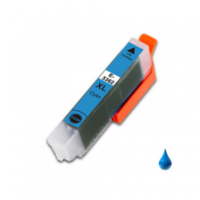 Cartuccia Epson 33XL C13T33624012 T3362 Ciano compatibile PREMIUM alta qualità Cartuccia Epson 33XL C13T33624012 T3362 Ciano compatibile PREMIUM alta qualità