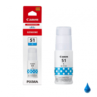 Inchiostro Canon GI-51C 4546C001 Ciano originale Inchiostro Canon GI-51C 4546C001 Ciano originale