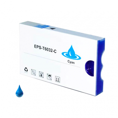 Cartuccia Epson T6032 (C13T603200) Ciano compatibile Cartuccia Epson T6032 (C13T603200) Ciano compatibile